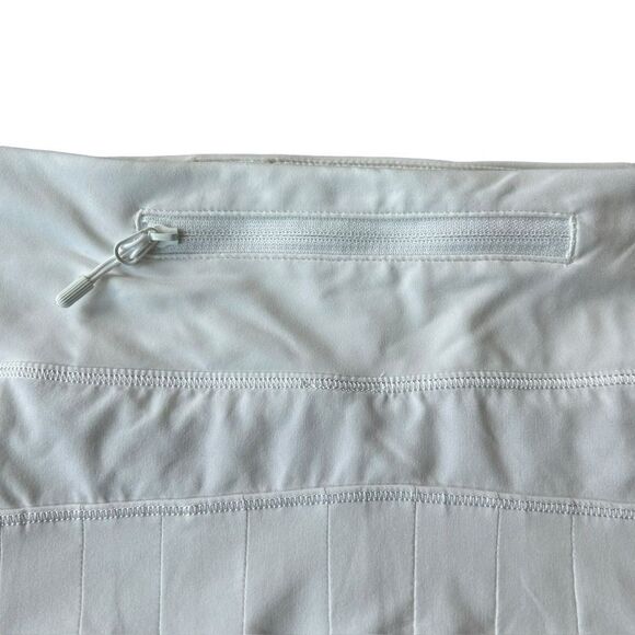 Lululemon Women’s 10 Circuit Breaker Skirt Skort White Athletic Tennis Golf - Picture 11 of 15